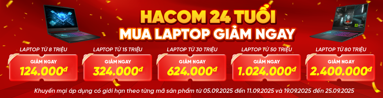 Chương trình khuyến mại Laptop Văn Phòng Doanh Nghiệp