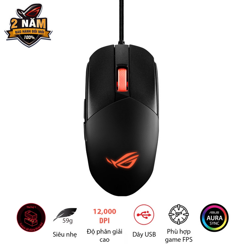 Chuột Gaming ASUS ROG STRIX IMPACT III