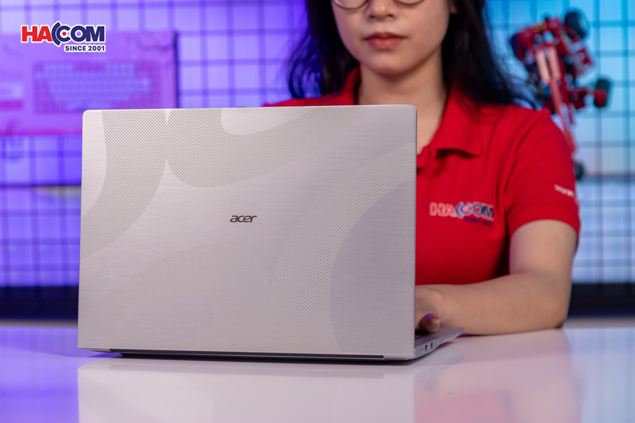 Laptop Acer Aspire Lite AL14-71M-52GQ (NX.J4ASV.001) (i5 12500H/16GB RAM DDR5/512GB SSD/14.0 inch WUXGA/Win 11/Vỏ nhôm/Bạc) 5