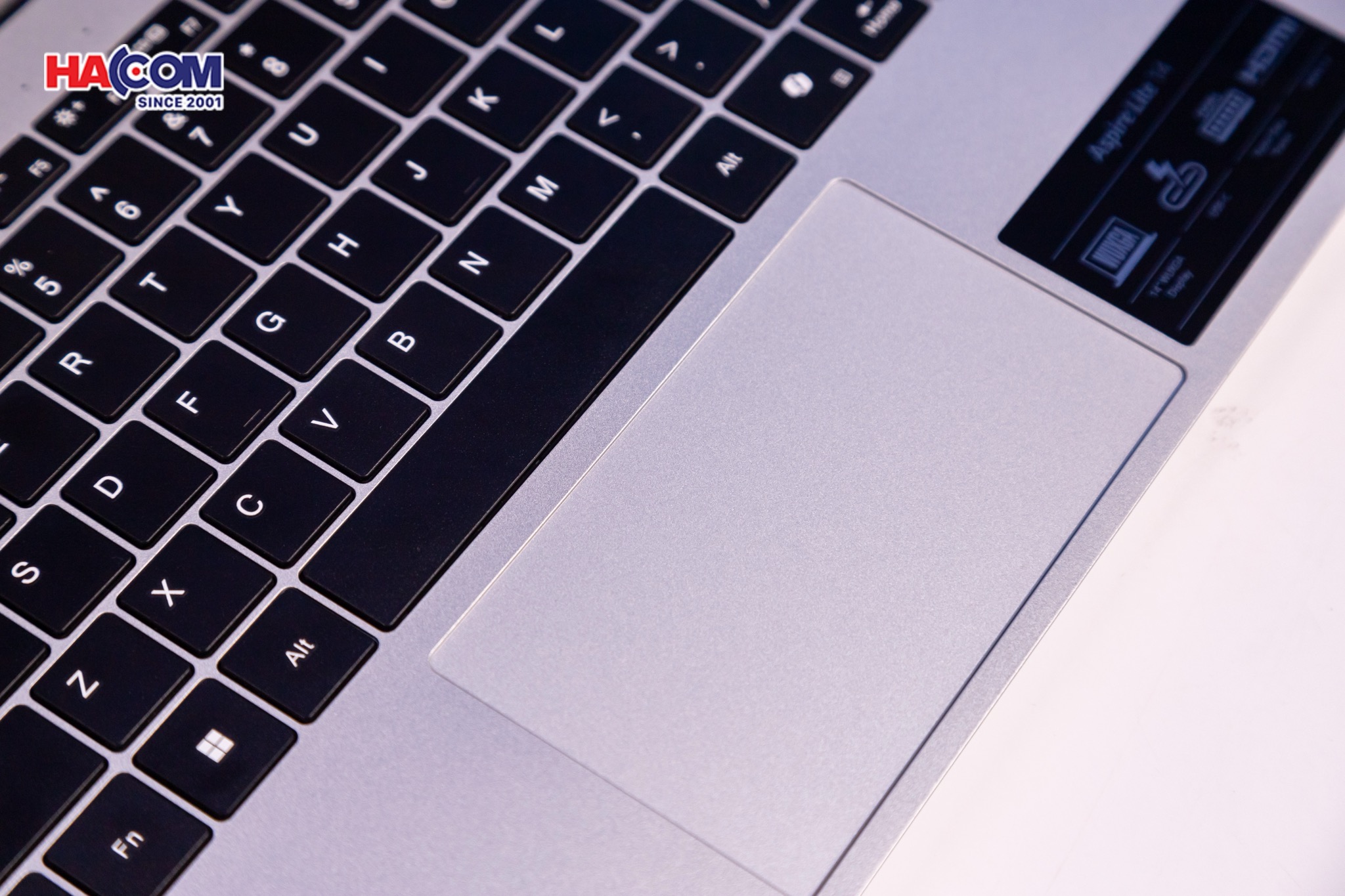 Laptop Acer Aspire Lite AL14-71M-52GQ (NX.J4ASV.001) (i5 12500H/16GB RAM DDR5/512GB SSD/14.0 inch WUXGA/Win 11/Vỏ nhôm/Bạc) 11