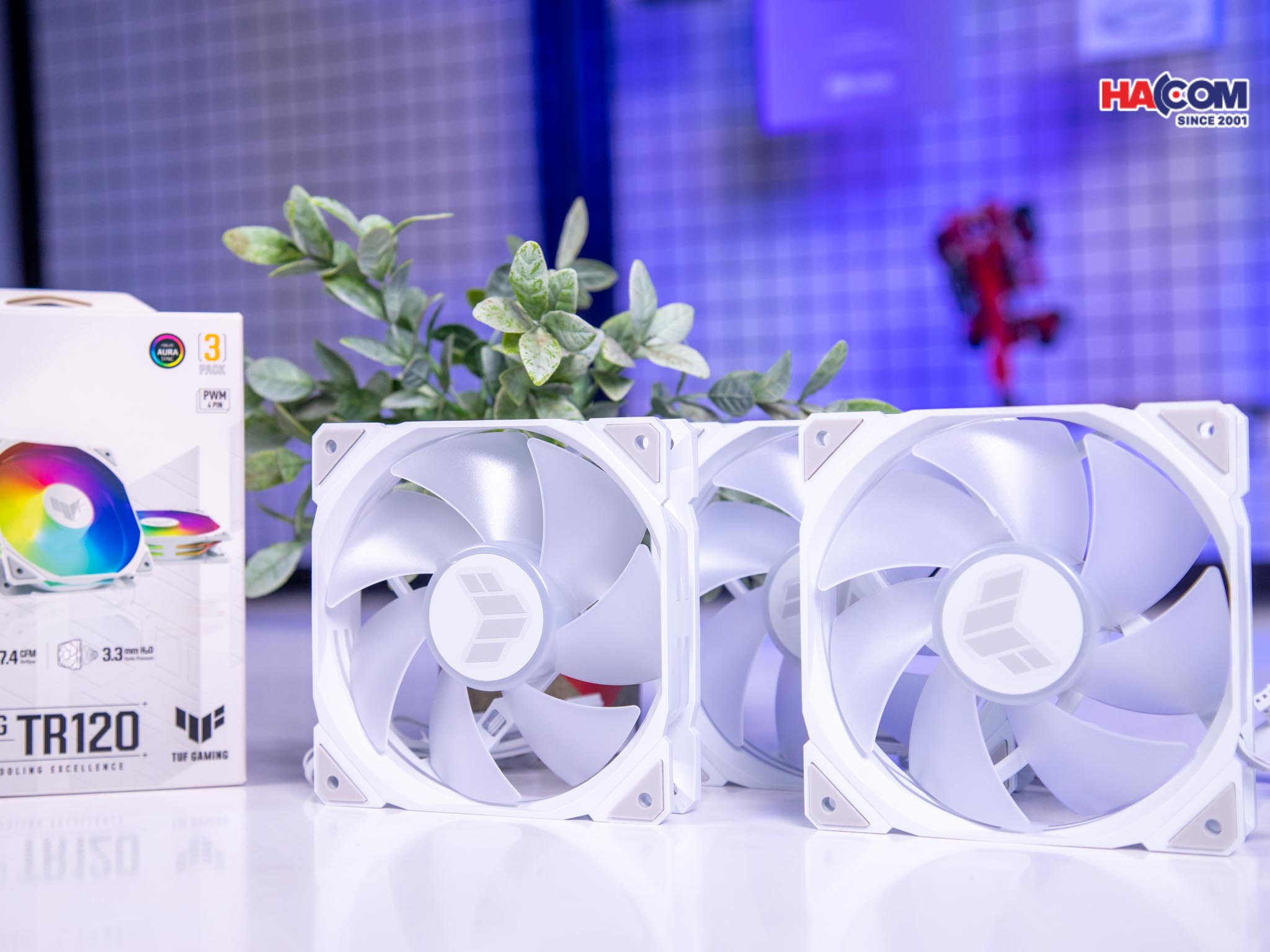 Fan Case Asus TUF GAMING TF120 ARGB 3IN1 WHITE 9