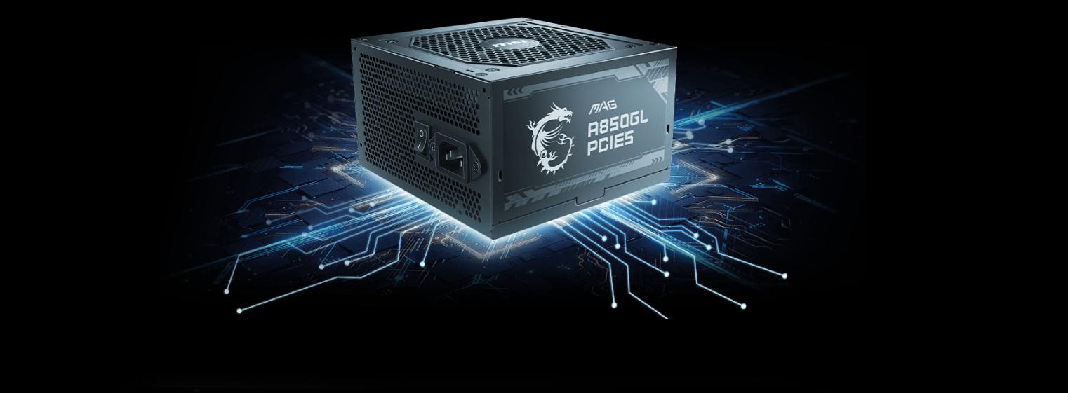 MSI MAG A850GL PClE5 850W 9 