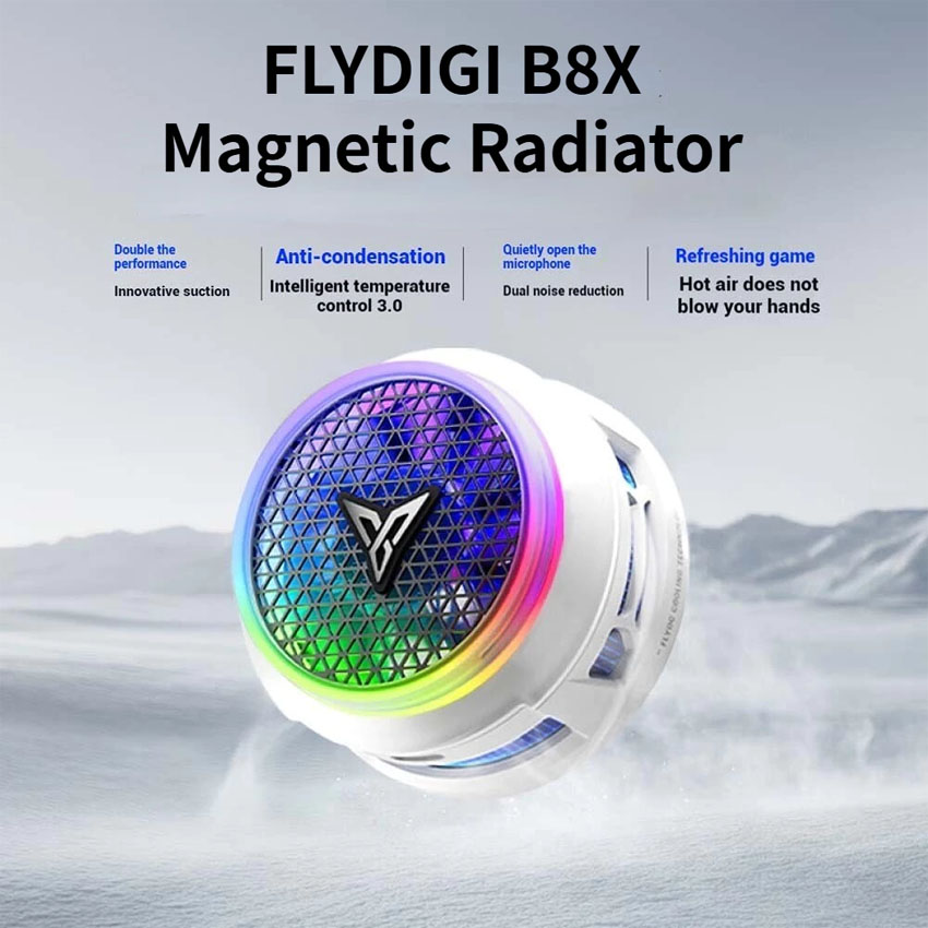 Tản nhiệt cho điện thoại Flydigi Mobile Phone Cooling Fan B8X 8