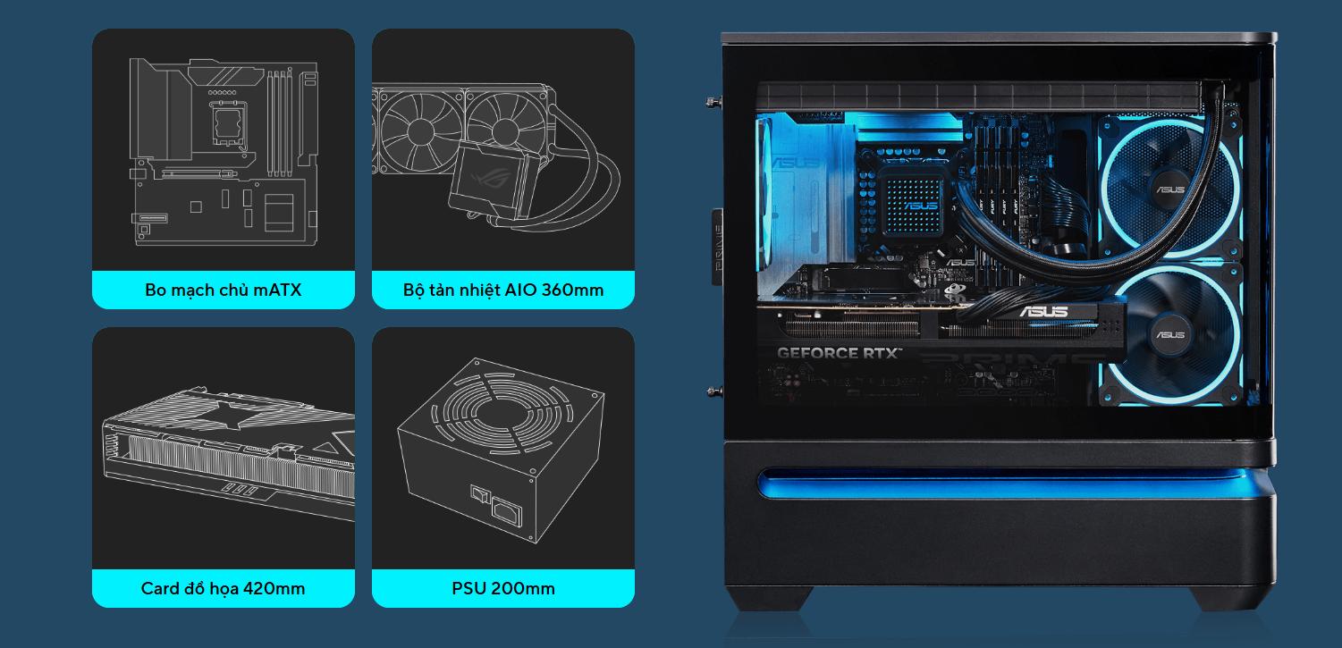 Vỏ case AP202TG Black