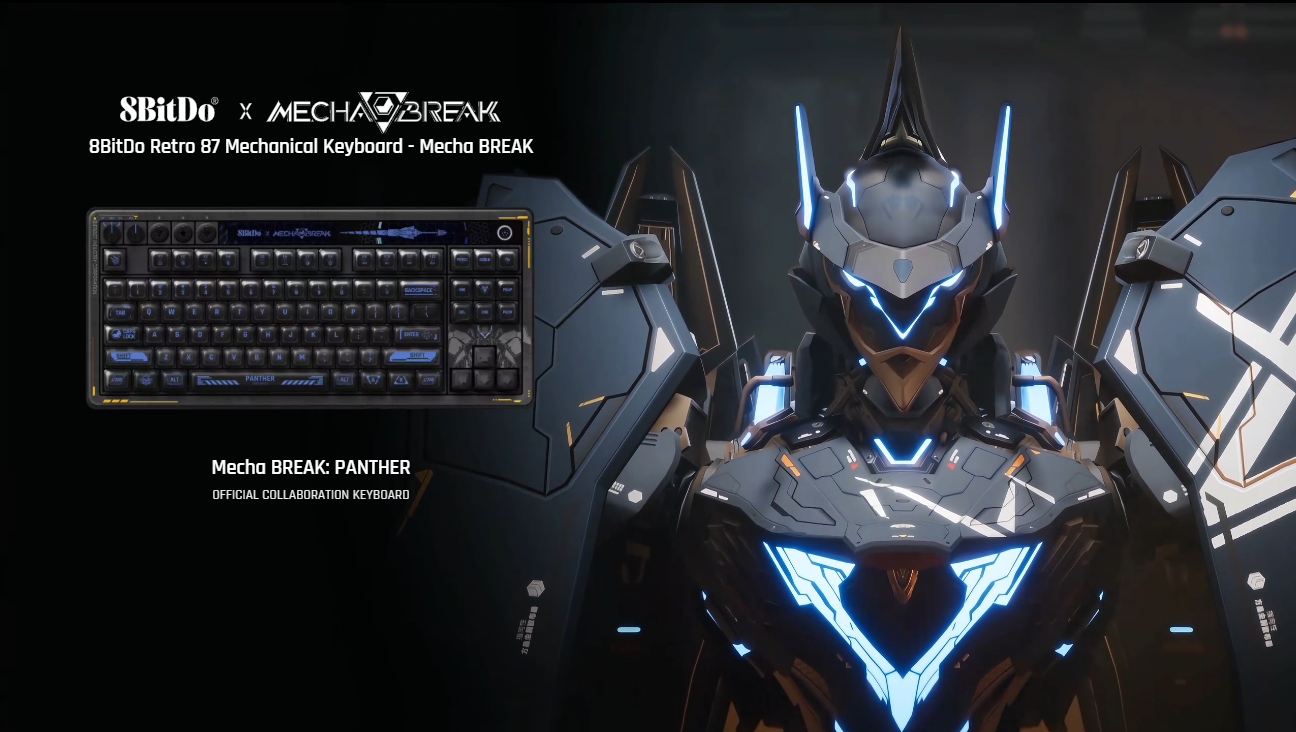 Bàn phím 8BitDo Retro 87 Mechanical Keyboard - MechaBREAK 1