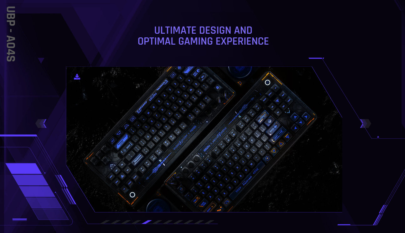 Bàn phím 8BitDo Retro 87 Mechanical Keyboard - MechaBREAK 3