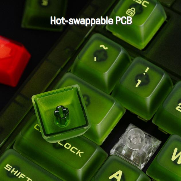 Bàn phím 8BitDo Retro 87 Mechanical Keyboard - Xbox Edition 6