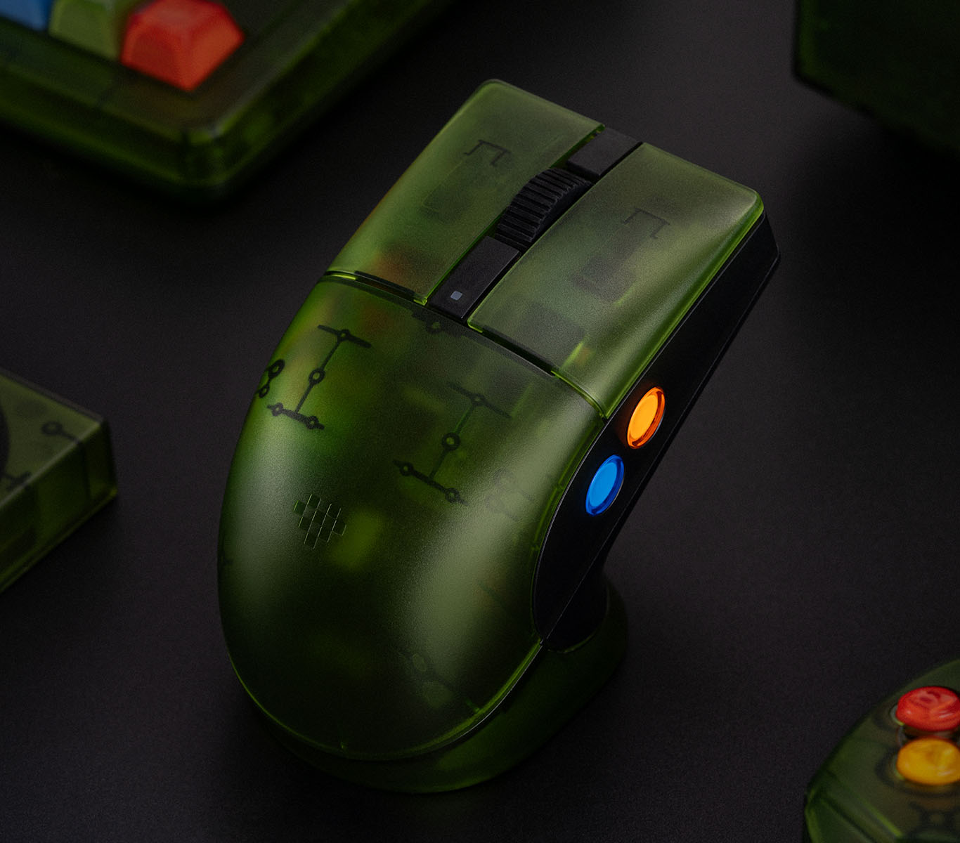 Chuột 8BitDo Retro R8 Mouse - Xbox Edition 4