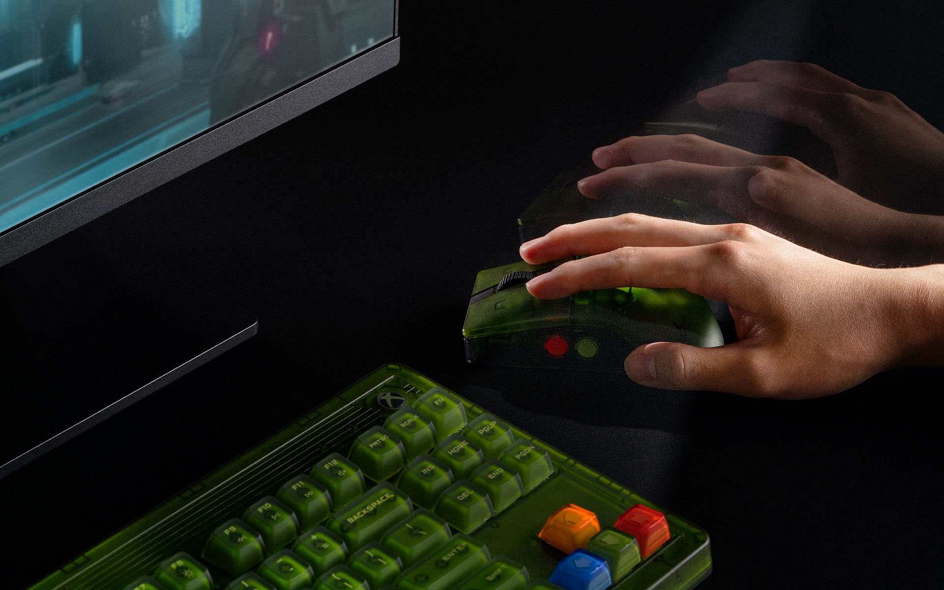 Chuột 8BitDo Retro R8 Mouse - Xbox Edition 2