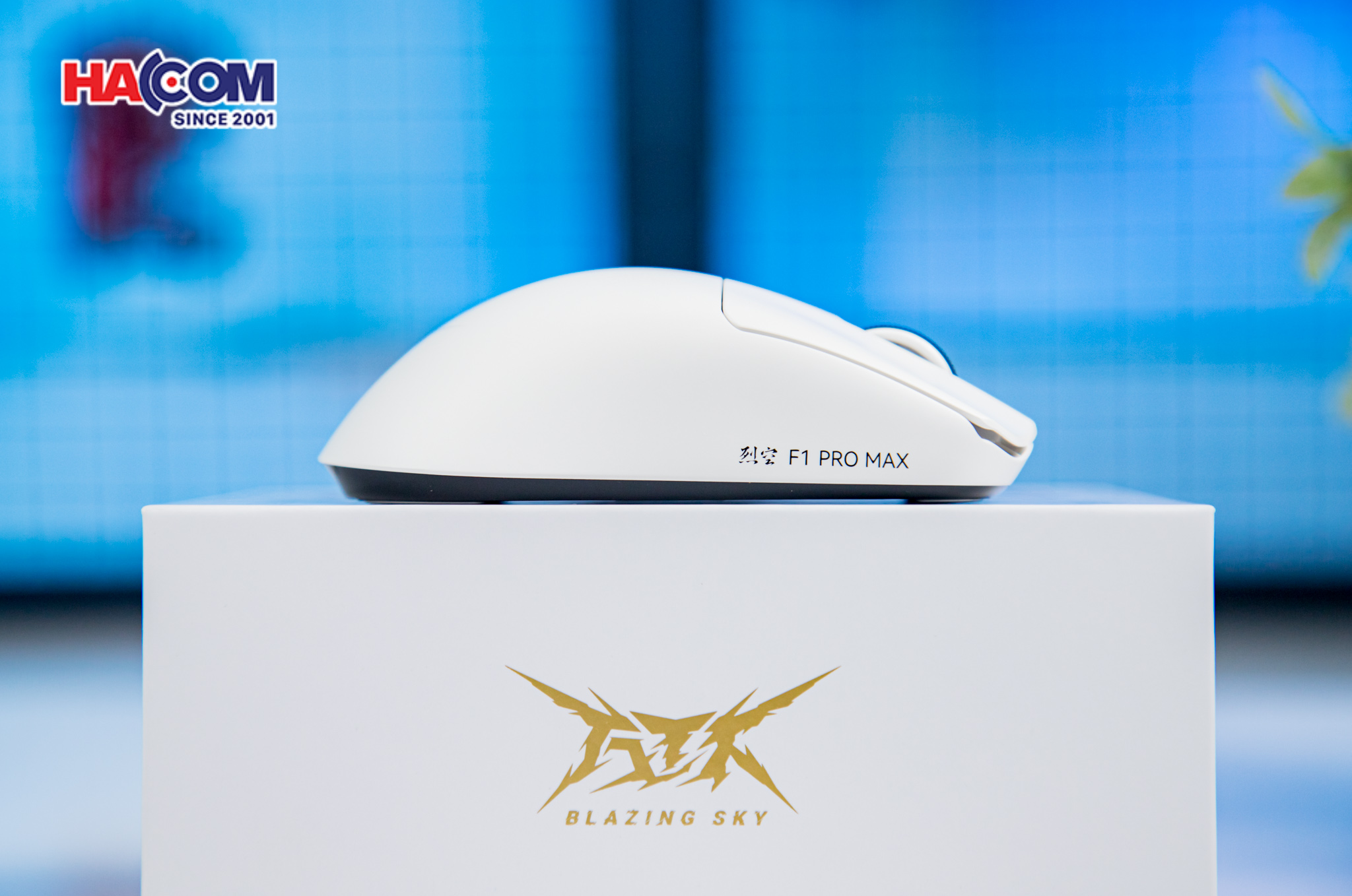 Chuột không dây ATK F1 Pro Max - Màu Trắng 5