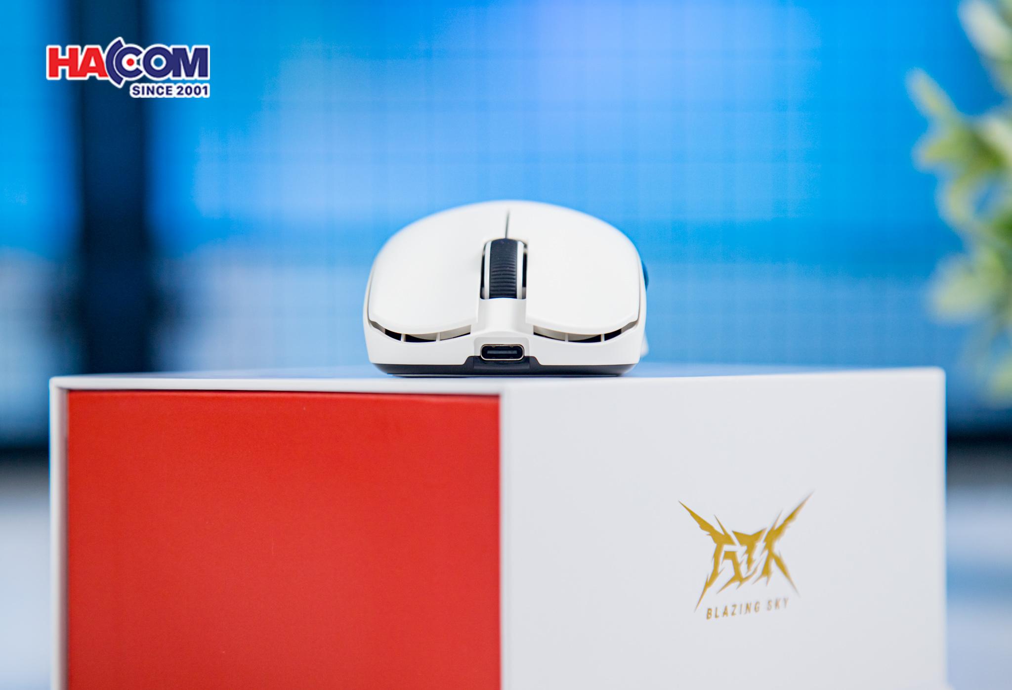 Chuột không dây ATK F1 Pro Max - Màu Trắng 9