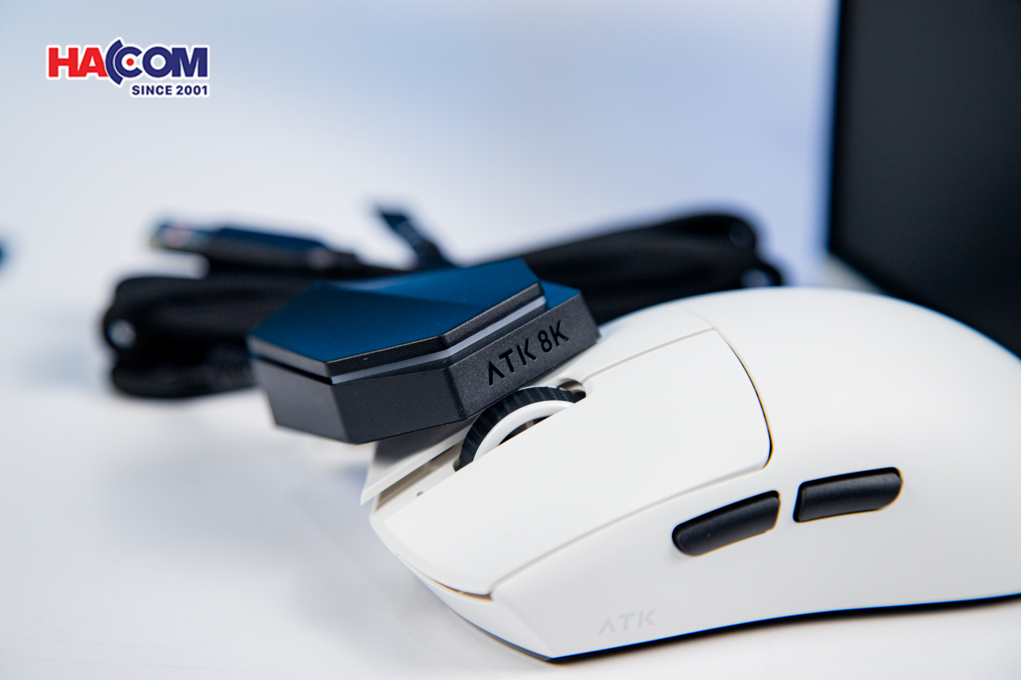 Chuột không dây ATK X1 Pro Max - Màu Trắng 12