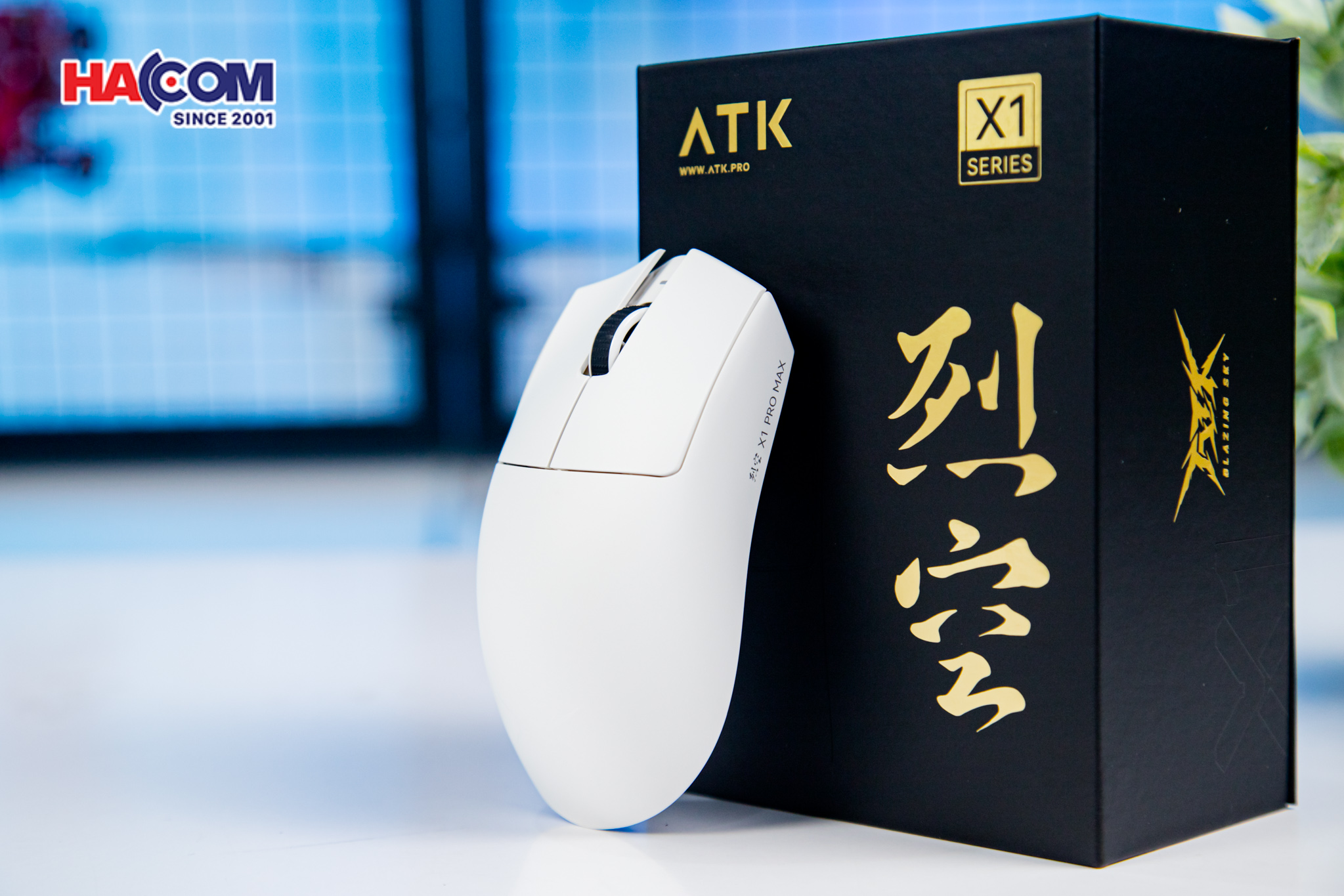 Chuột không dây ATK X1 Pro Max - Màu Trắng 4