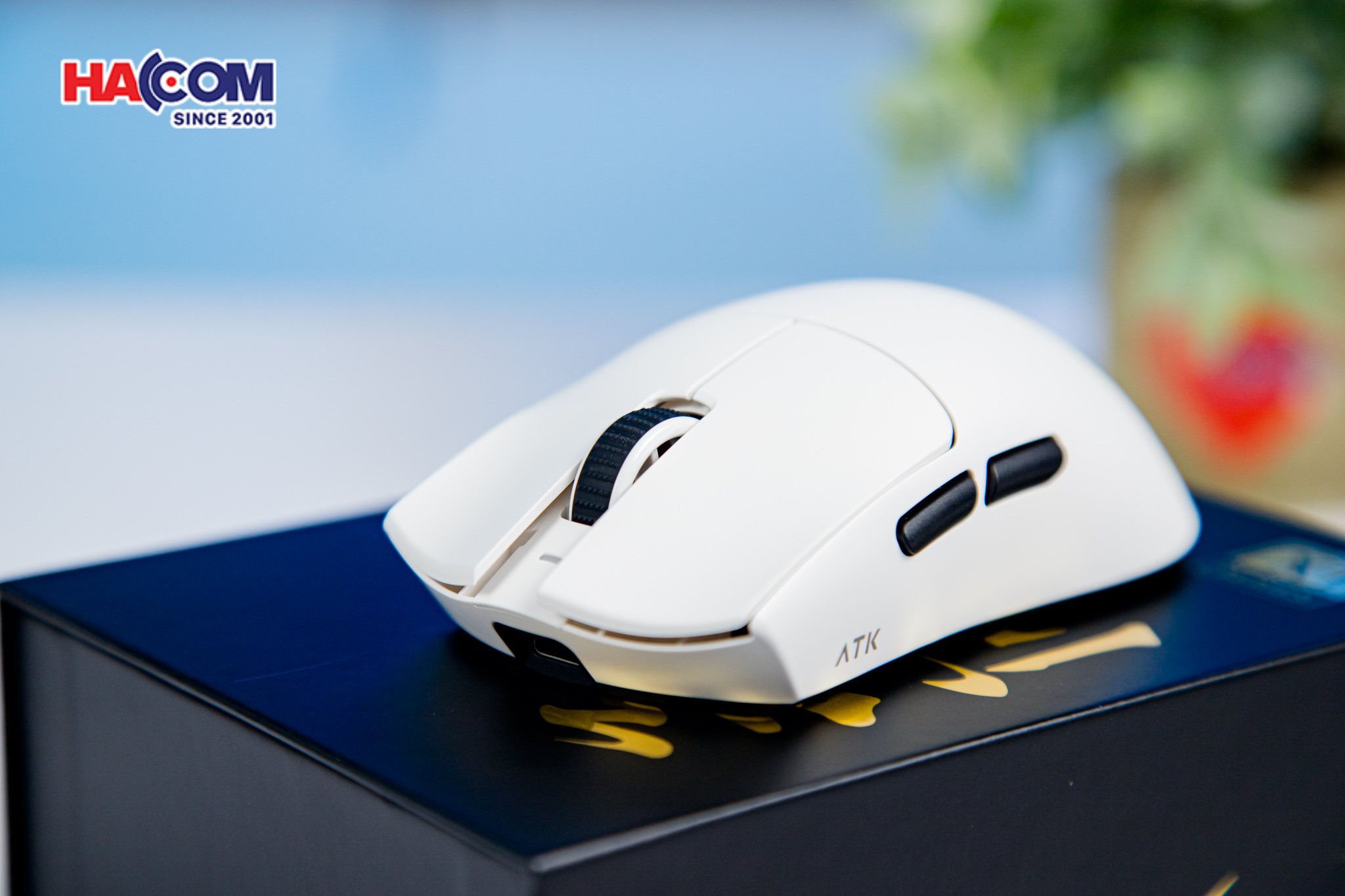 Chuột không dây ATK X1 Pro Max - Màu Trắng 7