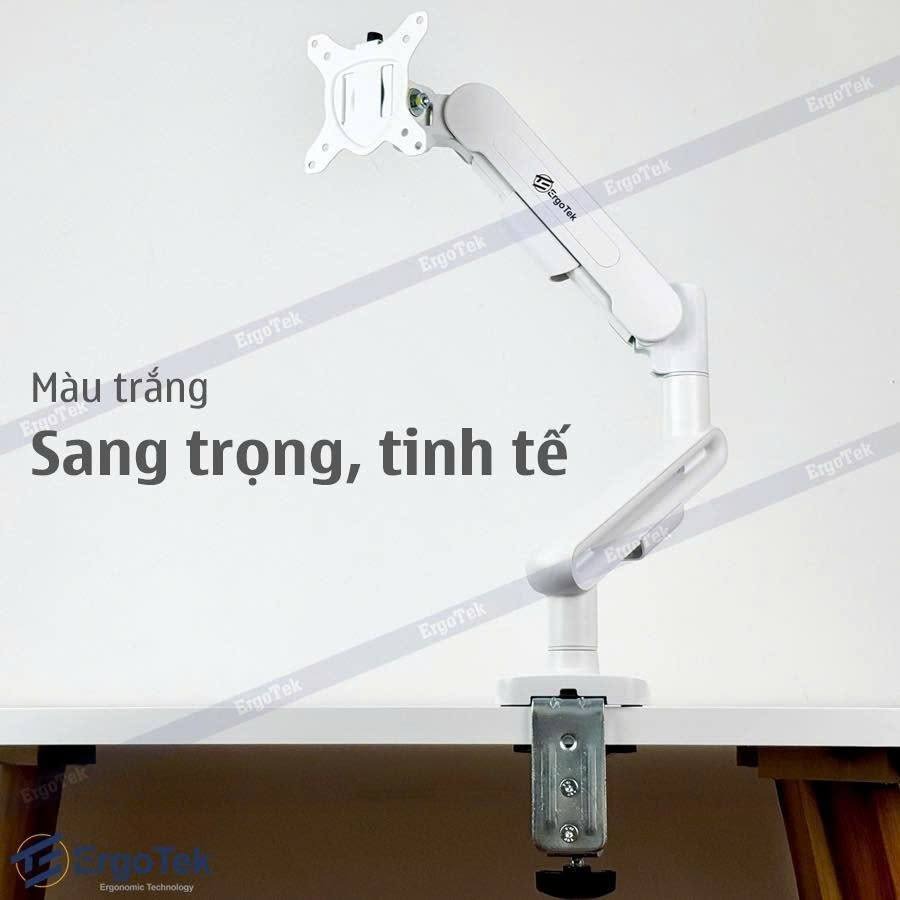 Giá đỡ màn hình EZ100 Pro màu trắng (27-40 inch) - Hình 3