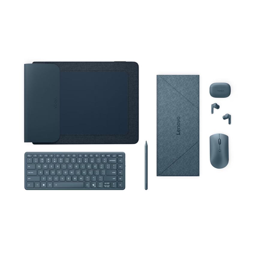 Laptop Lenovo Yoga Book 9 14IAH10 (83KJ002UVN) (U9 285H/32GB RAM/1TB SSD/2x14 2.8K Cảm ứng/Win11/Office H&S/Xanh) 30