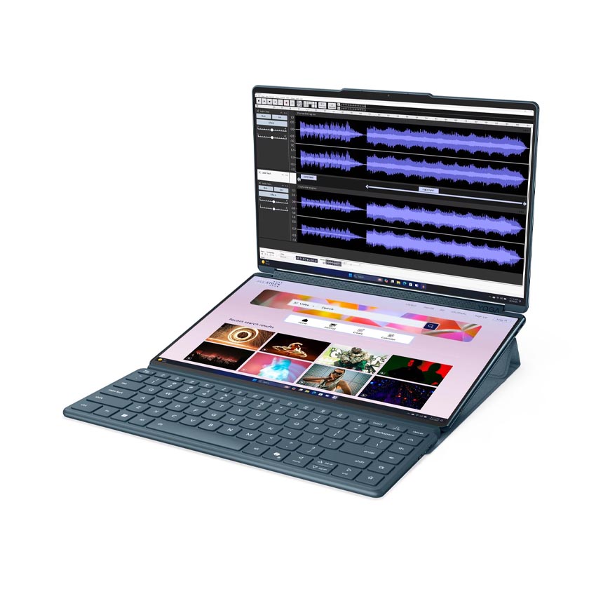 Laptop Lenovo Yoga Book 9 14IAH10 (83KJ002UVN) (U9 285H/32GB RAM/1TB SSD/2x14 2.8K Cảm ứng/Win11/Office H&S/Xanh) 8