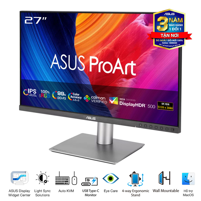 Màn hình ASUS Pro Art PA27JCV  3