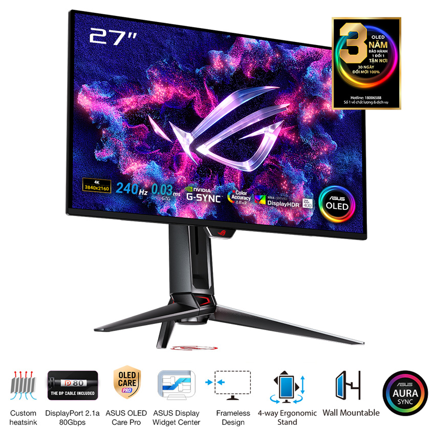 Màn hình ASUS ROG Swift OLED PG27UCDM  1