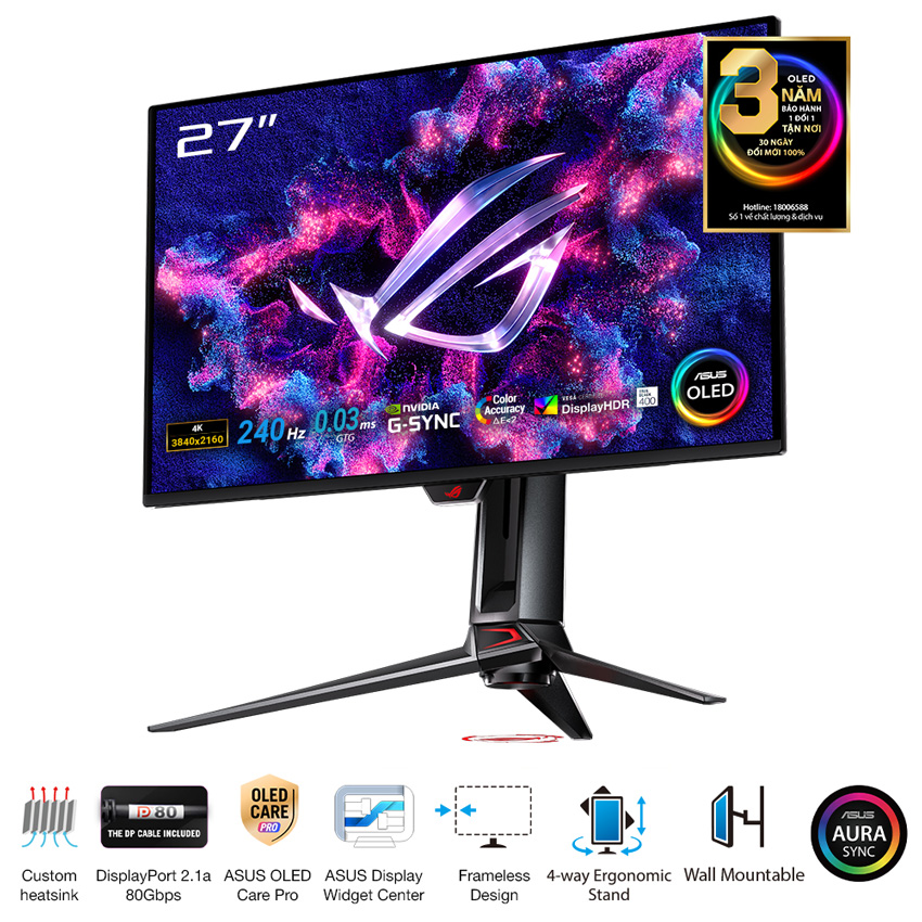 Màn hình ASUS ROG Swift OLED PG27UCDM  2