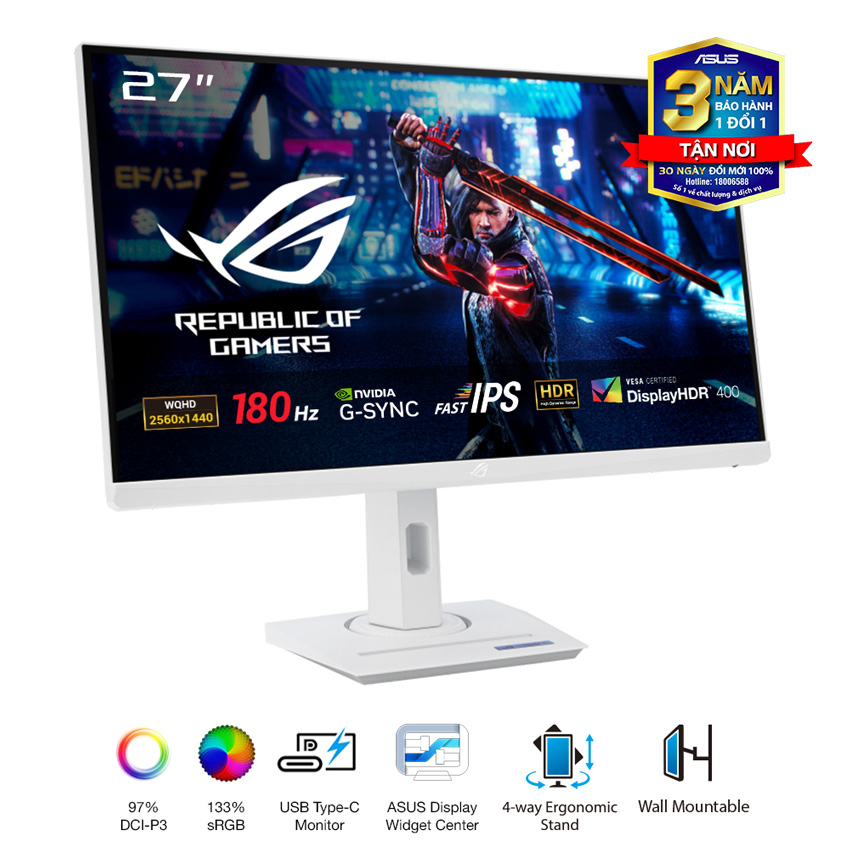  Màn hình ASUS ROG XG27ACS-W 1