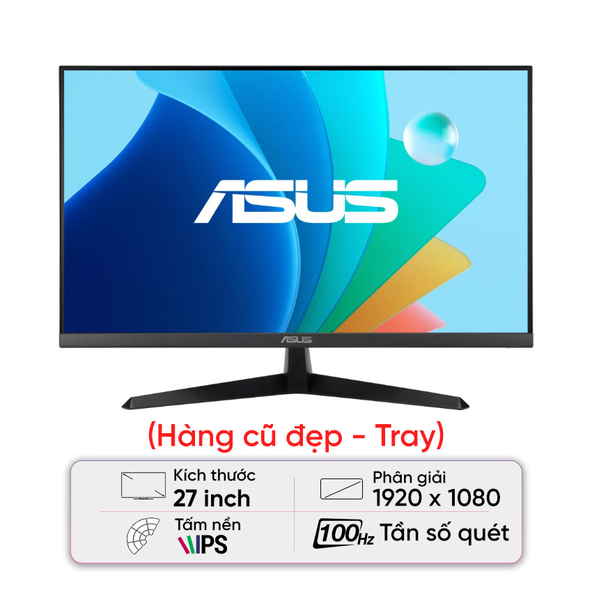 màn hình ASUS VY279HF cũ đẹp - Tray - HACOM