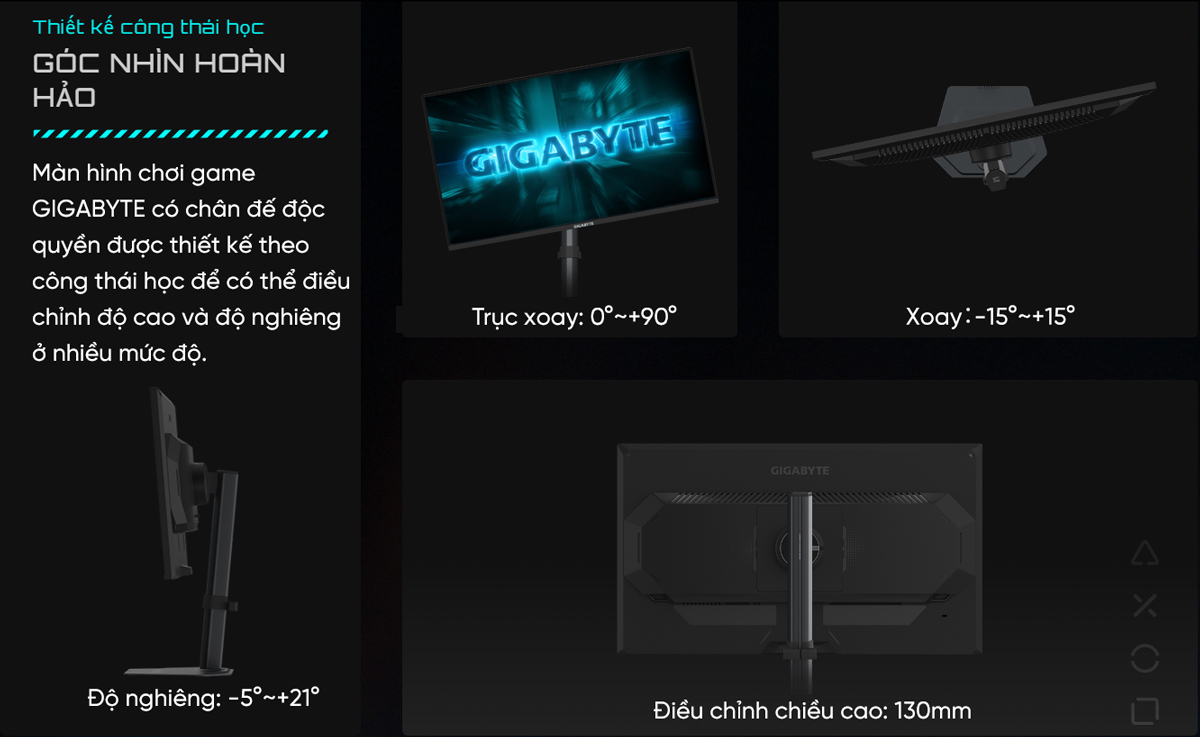 Thiết kế gọn gàng phù hợp mọi không gian