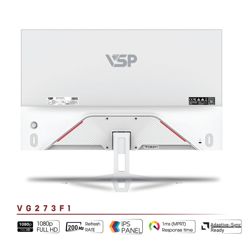 Màn hình VSP VG273F1 White 3
