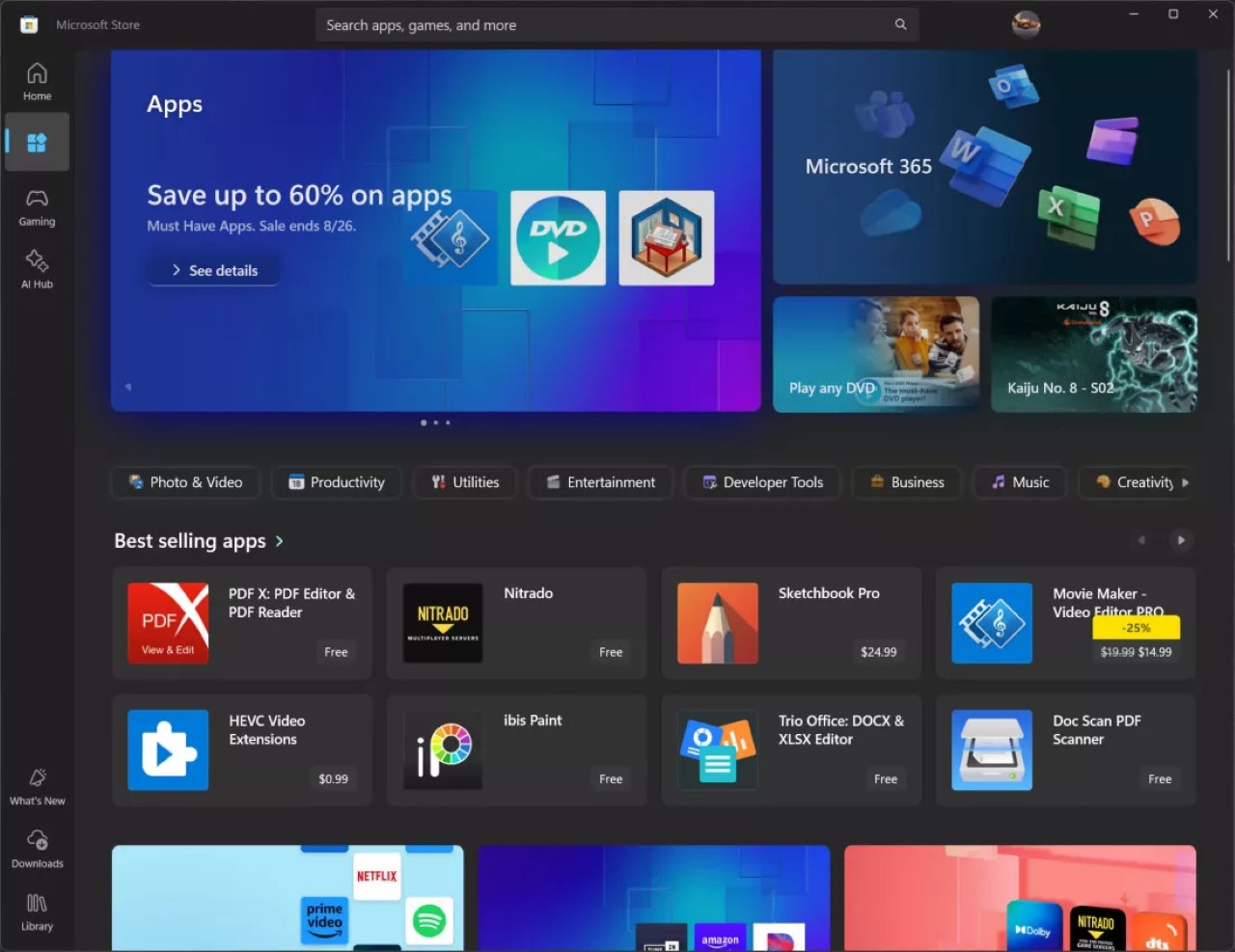 Microsoft bắt buộc cập nhật ứng dụng trên Store