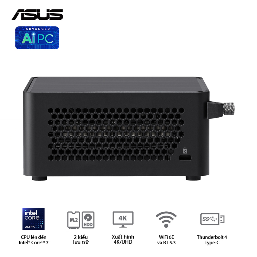 Mini PC Asus NUC 14 PRO Tall RNUC14RVHU500001I  3