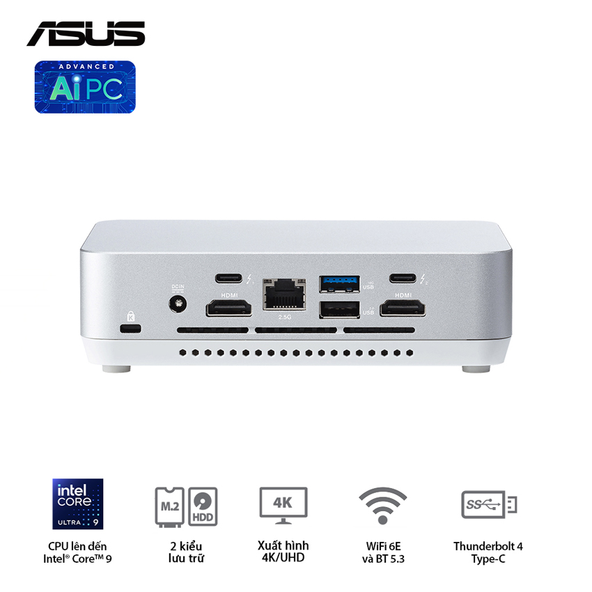 Mini PC Asus NUC 14 PRO Tall RNUC14RVSU500001I  4