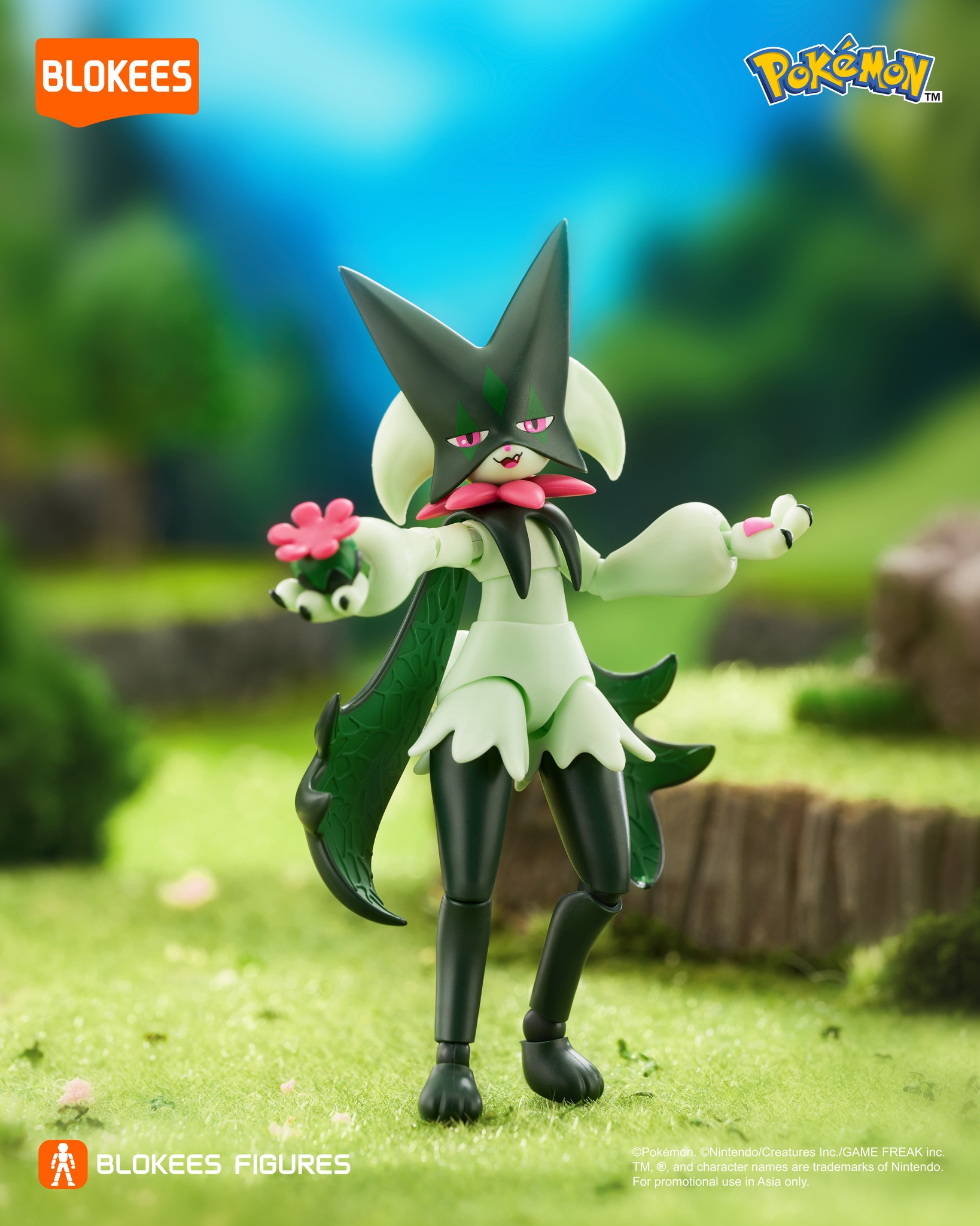 Mô hình Blokees Pokémon 74102- Classic Edition CV-L -Meowscarada 1