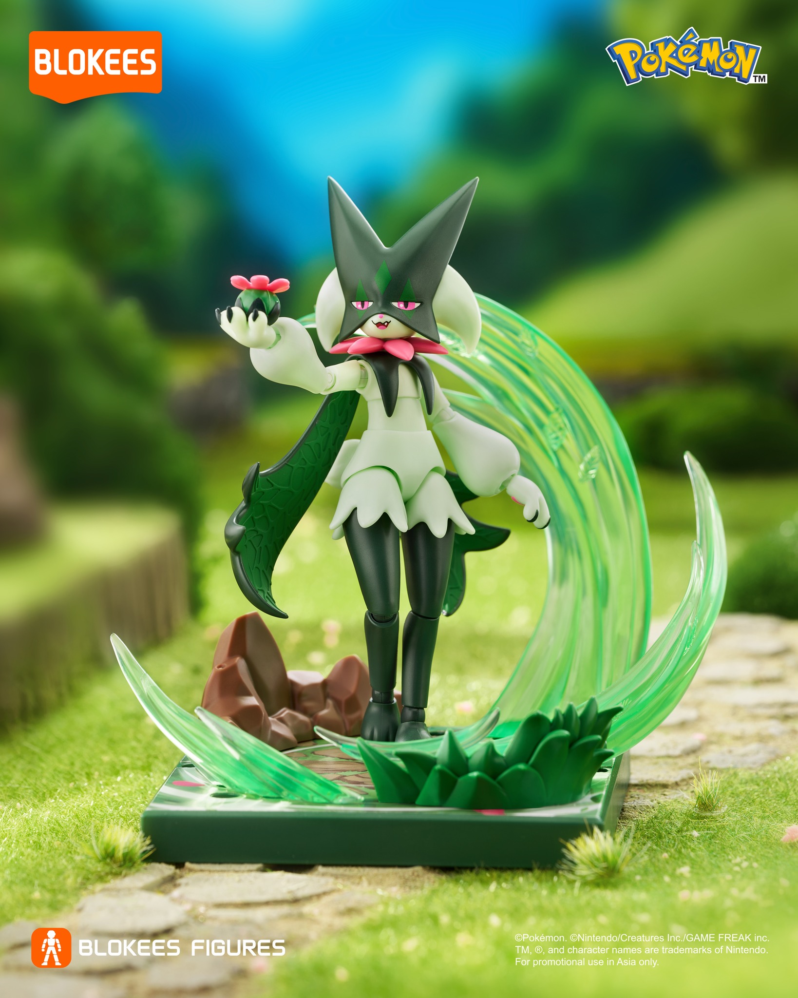 Mô hình Blokees Pokémon 74102- Classic Edition CV-L -Meowscarada 2