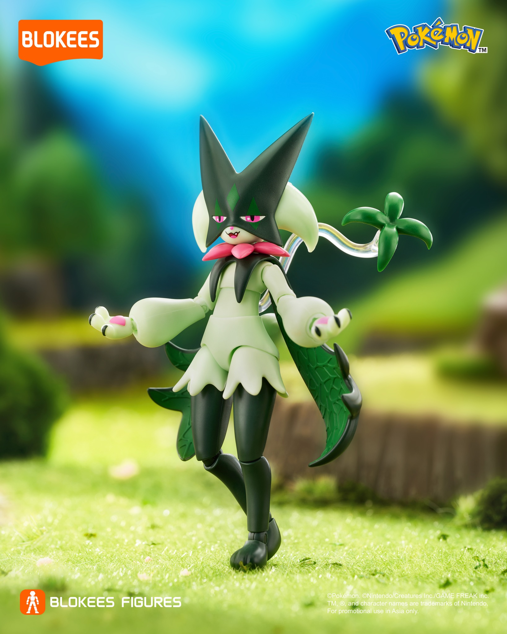 Mô hình Blokees Pokémon 74102- Classic Edition CV-L -Meowscarada 3