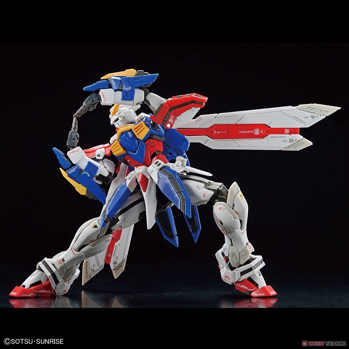 Mô hình lắp ráp Bandai RG 1/144 GOD GUNDAM 3