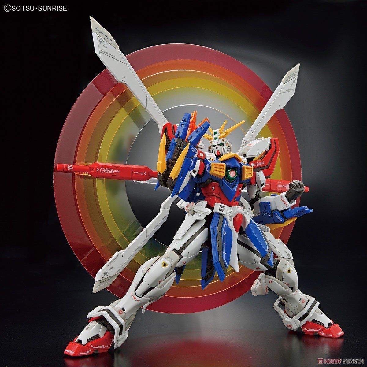 Mô hình lắp ráp Bandai RG 1/144 GOD GUNDAM 4