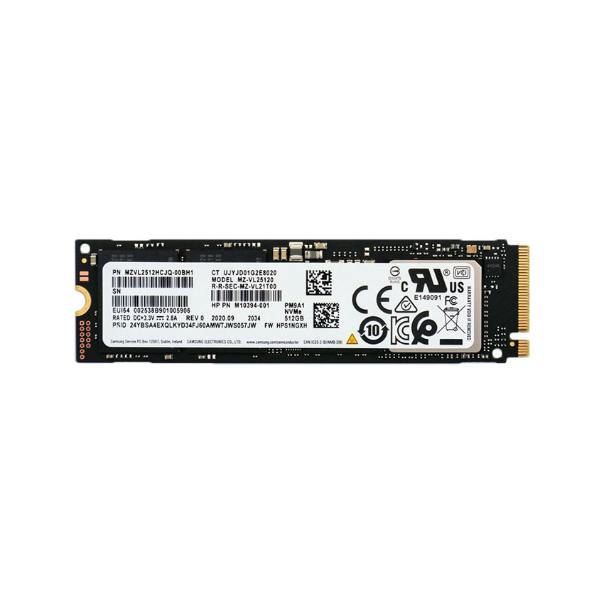 Ổ CỨNG SSD SAMSUNG PM9A1A 512GB PCIE NVME GEN 4×4 - LIKENEW (TRAY)