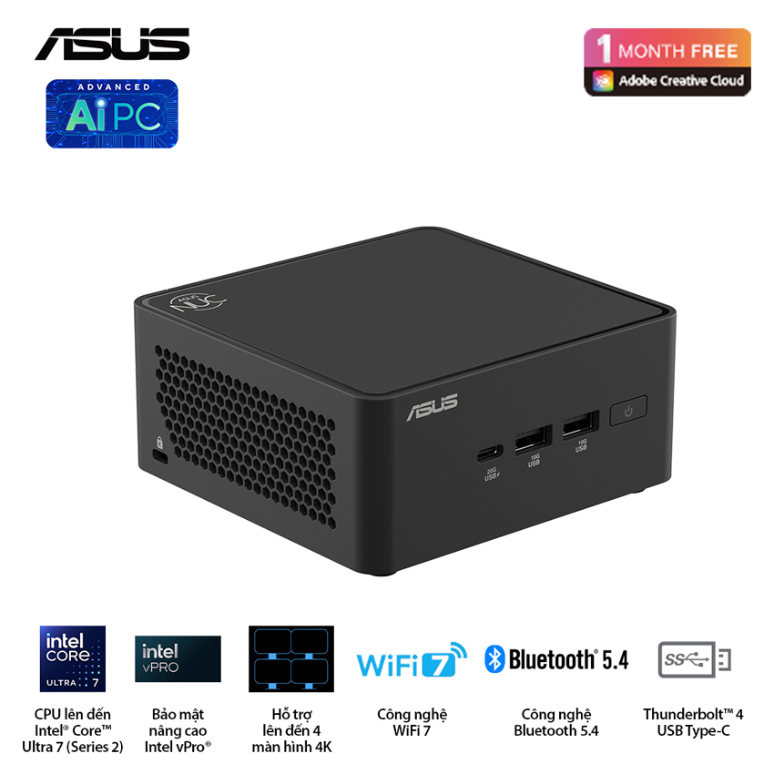 Mini PC Asus NUC 15 PRO (RNUC15CRHU500000I)Tall 1