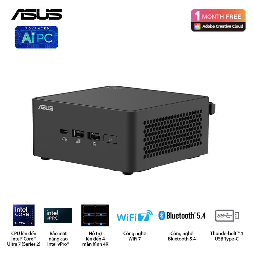 Mini PC Asus NUC 15 PRO (RNUC15CRHU500000I)Tall 2