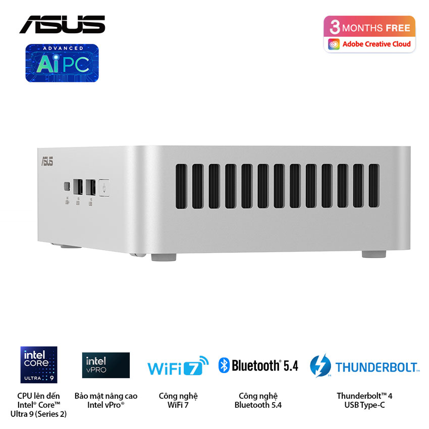 Bộ Mini PC Asus NUC 15 PRO (RNUC15CRSU700000I) 4