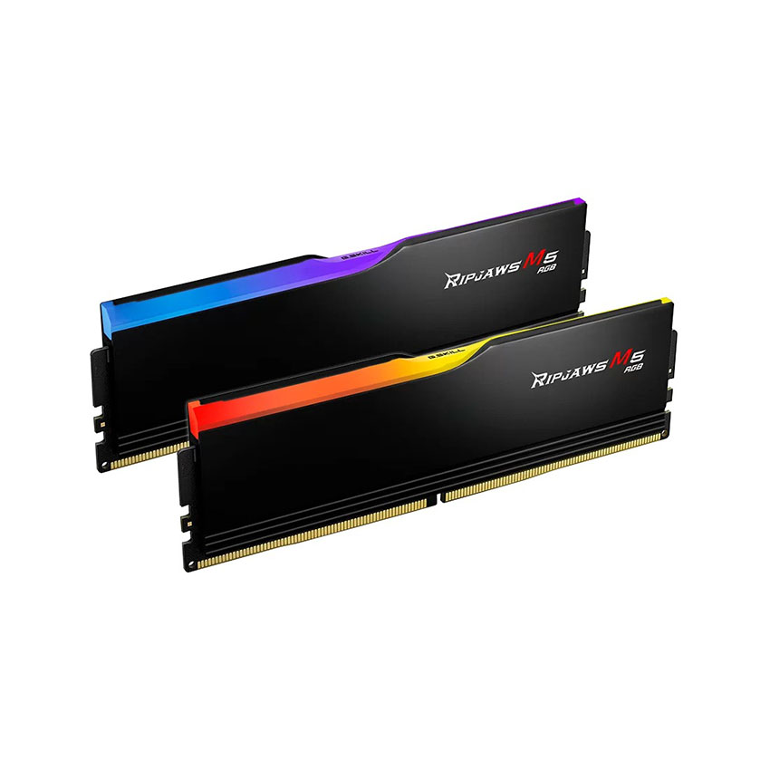 Ram Desktop Gskill Ripjaws M5 RGB (F5-5600J4040D48GX2-RM5RK) 96GB (2x48GB) DDR5 5600MHz (Intel XMP) 1