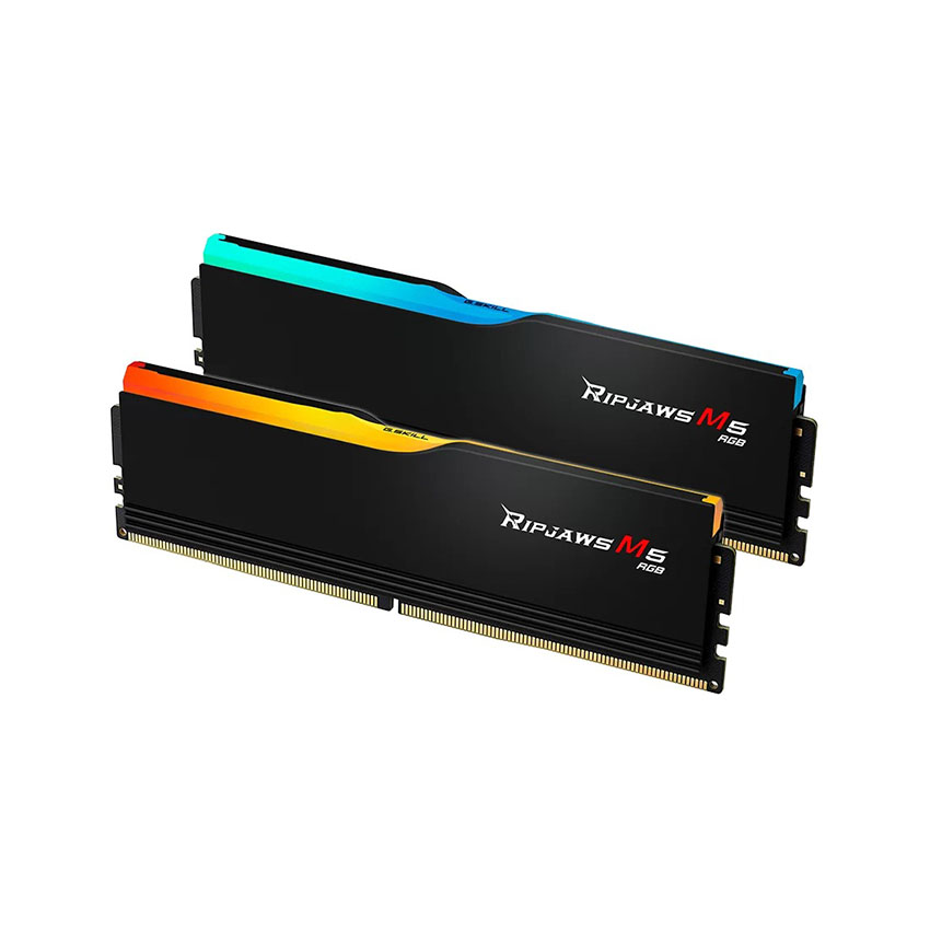Ram Desktop Gskill Ripjaws M5 RGB (F5-5600J4040D48GX2-RM5RK) 96GB (2x48GB) DDR5 5600MHz (Intel XMP) 2