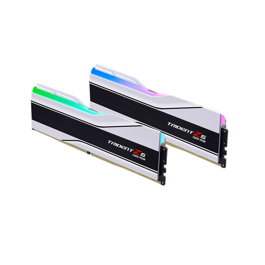 Ram Desktop Gskill Trident Z5 Neo RGB (F5-6000J3636F32GX2-TZ5NRW) 64GB (2x32GB) DDR5 6000MHz (Intel XMP / AMD EXPO) 1