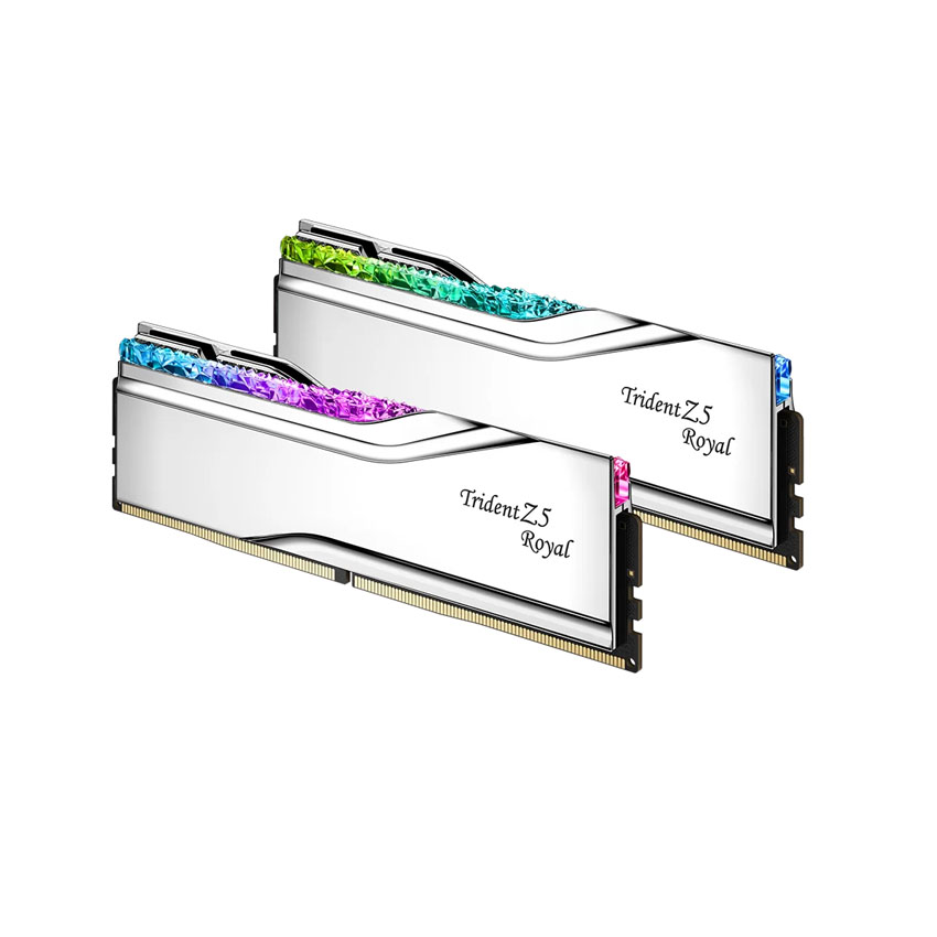 Ram Desktop Gskill Trident Z5 Royal Neo (F5-6000J2836G32GX2-TR5NS) 64GB (2x32GB) DDR5 6000MHz (AMD EXPO) 2