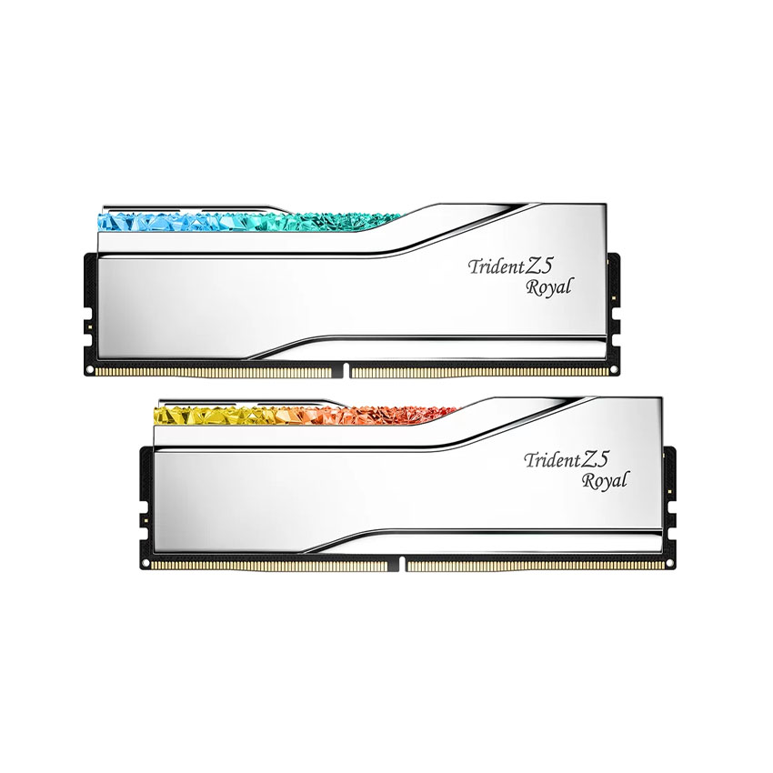 RAM Desktop Gskill Trident Z5 Royal Neo (F5-6000J2836G32GX2-TR5NS) 64GB (2x32GB) DDR5 6000MHz (AMD EXPO)