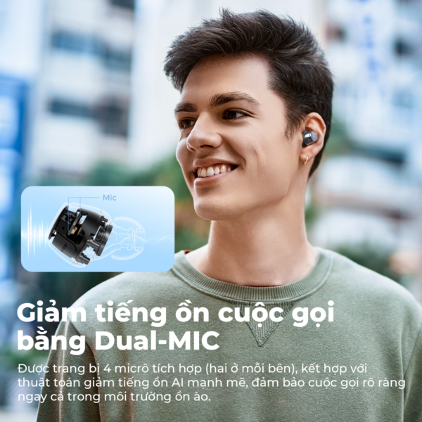 Tai nghe Bluetooth True Wireless SoundPeats Clear Dot 3