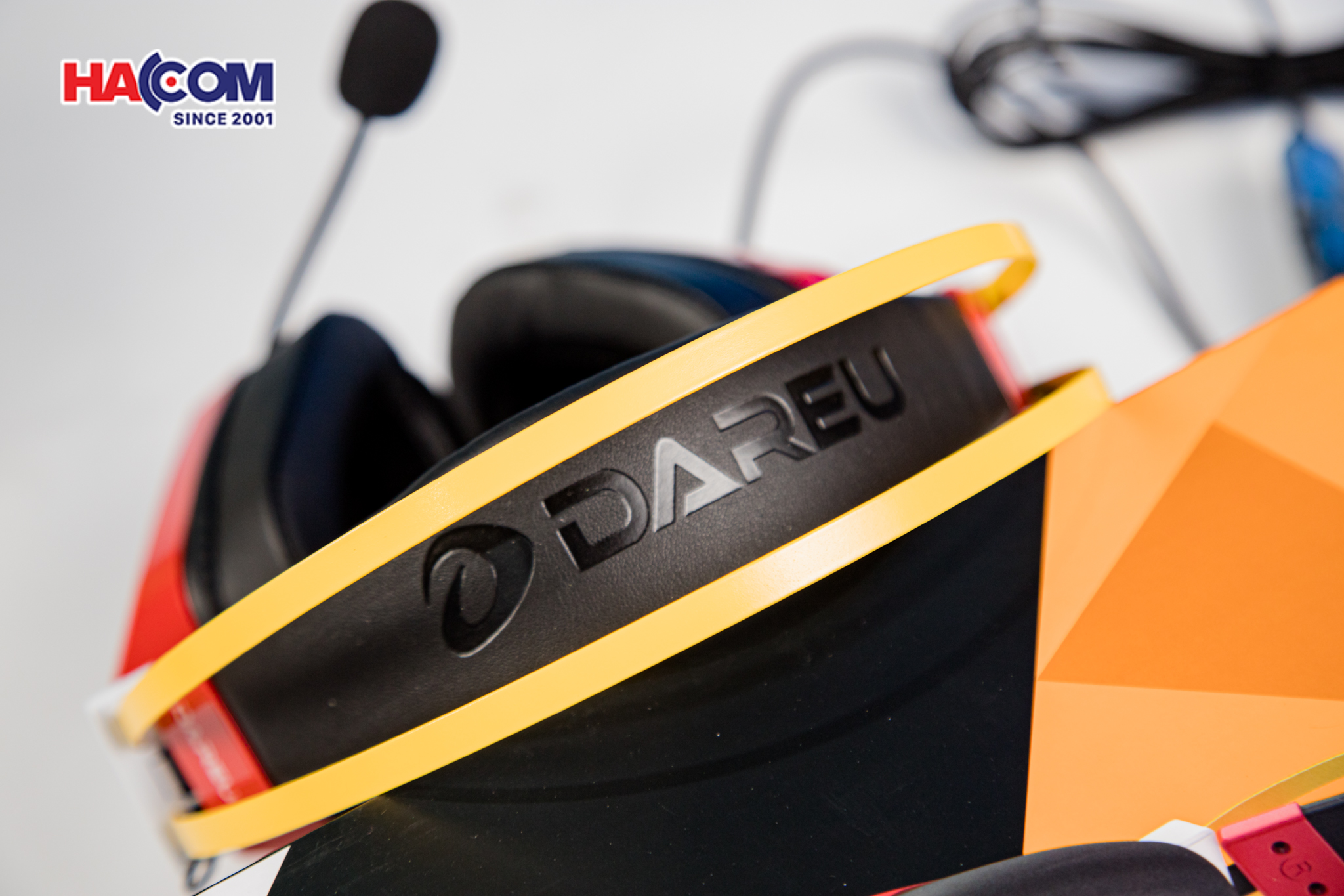  Tai nghe Gaming Dareu EH732 RGB (Màu Đỏ) 9