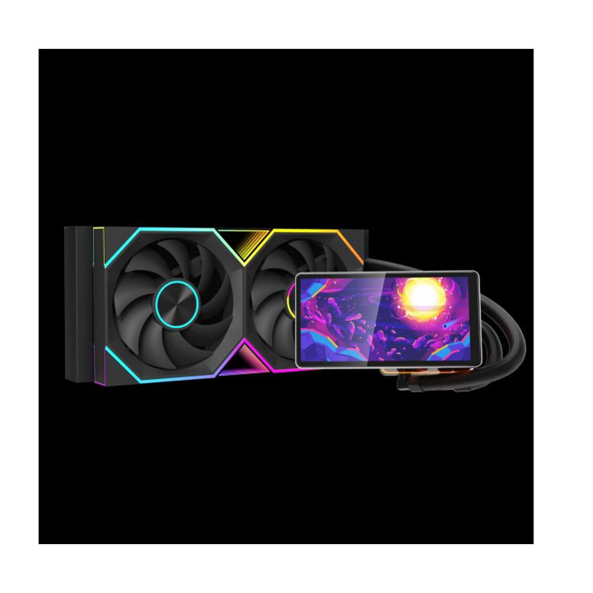 TẢN NHIỆT NƯỚC JUNGLE LEOPARD PRO FLOW 240 ĐEN