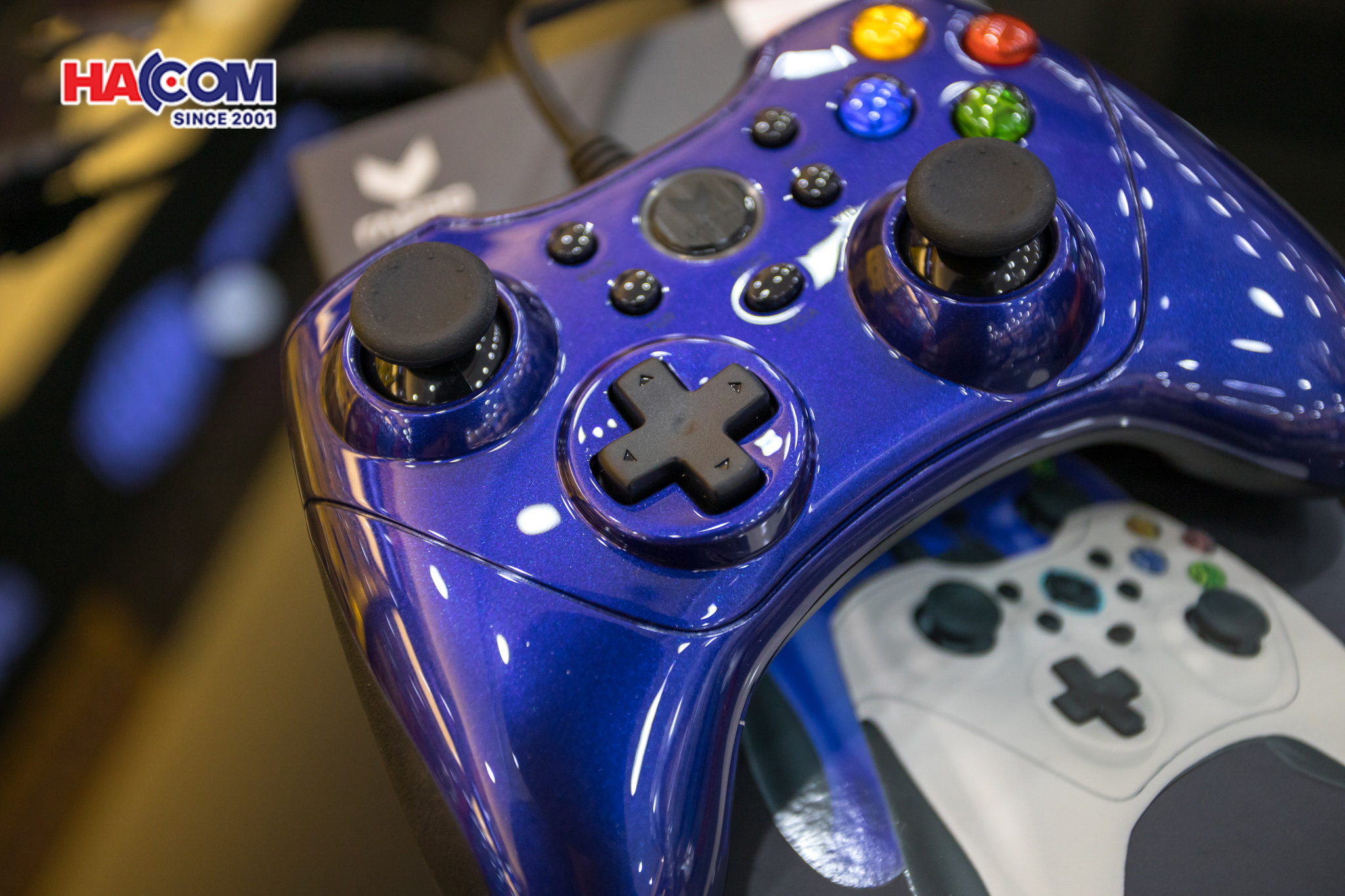 Tay cầm game RAPOO V600 Blue 9