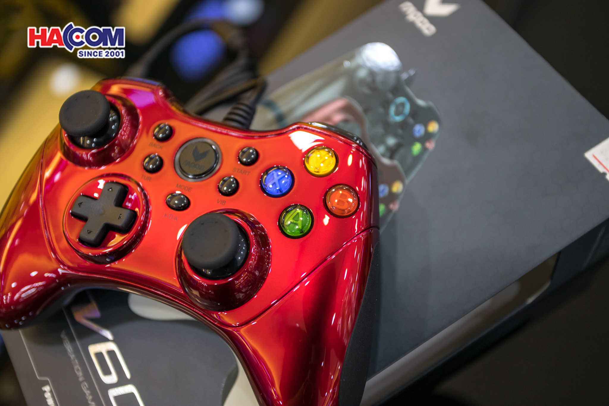  Tay cầm game RAPOO V600 Red 8